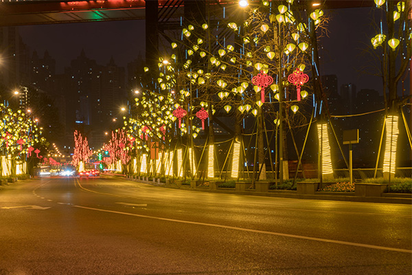 道路燈光亮化